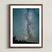 "Light In The Darkness" - Art Print in Night Sky by Rob Wilson - Framed