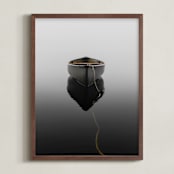 "Into the Ether" - Art Print in Fog by Leaves of Ash - Framed