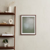 "Hazed Florals 2" - Art Print in Moss by Baumbirdy - In a Room