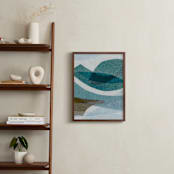 "Swarming" - Art Print in Teal by Carrie Moradi - In a Room