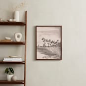 "Countryside II" - Art Print in Rose by Teju Reval - In a Room