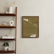 "Room 3 II" - Art Print in Earth Brown by Shiho Whitehead - In a Room