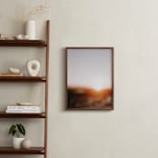"Warm Summer Light" - Art Print in Burnt Orange by Tanya Val - In a Room