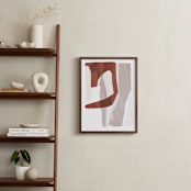 "Valentina 2" - Art Print in Desert Sunset by Jennifer Daily - In a Room
