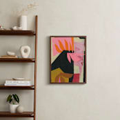 "Blaze" - Art Print in Pretty Pink by cyrille gulassa - In a Room