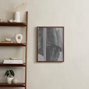 "rainforest leaf" - Art Print in steel grey by Alicia Abla - In a Room
