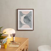 "Spring Moon" - Art Print in Night Sky by Iveta Angelova - In a Room