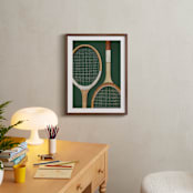 "Timeless" - Art Print in Evergreen by Paola Benenati - In a Room