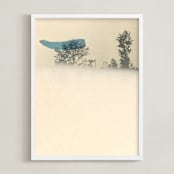 "what is invisible" - Art Print in glass by Sumak Studio - Framed