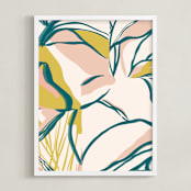 "you are seen" - Art Print in Sunrise Glow by Alicia Schultz - Framed