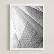 "Shades" - Art Print in Blends by Van Tsao - Framed