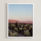 "Joshua Tree I" - Art Print in Desert by Jenna Gibson - Framed