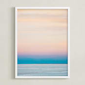 "Sorbet Sky" - Art Print in sorbet by lulu and isabelle - Framed