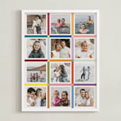 "Colorful Twelve Photo: Framed Photo" - Framed Photo in Rainbow by lulu and isabelle - Framed
