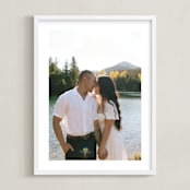 "The Big Picture: Valentine's Framed Photo" - Framed Photo in White by Minted - Framed