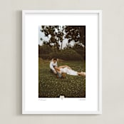 "With a Heart: Portrait Framed Photo" - Framed Photo in Taupe by Laura Hamm - Framed