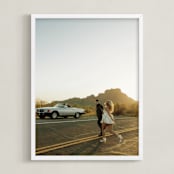 "The Big Picture: Portrait Framed Photo" - Framed Photo in White by Minted - Framed