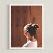 "upsweep" - Art Print in Wood by Alicia Abla - Framed