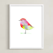 "Starburst" - Art Print in Warm Sunshine by Sara Shashani - Framed