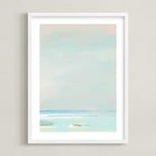 "Elemental 2" - Art Print in Sage by Eric Ransom - Framed