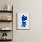 "Taihu stone" - Art Print in lapis lazuli by Yuke Li - In a Room