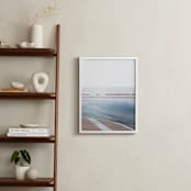 "The distant horizon" - Art Print in Frozen blue by Lucia Coppola - In a Room