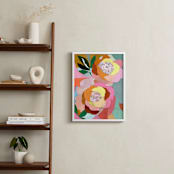 "Bursting Life" - Art Print in Prettiest Pink by cyrille gulassa - In a Room