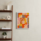 "Possibility" - Art Print in Ochre by Beth Vassalo - In a Room