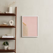 "A Balanced Arch II" - Art Print in Creamy Pink by Lisa Sundin - In a Room