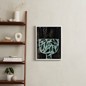 "Farmhouse_bowl_1" - Art Print in green bowl by Bethania Lima - In a Room