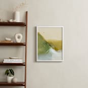 "Golden Whispers" - Art Print in Ochre by Arohika Verma - In a Room