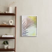 "electric palms" - Art Print in modern mauve by Alicia Abla - In a Room
