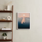 "Through" - Art Print in blush by Kamala Nahas - In a Room