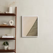 "Sahara Desert" - Art Print in Original Color by Therese d - In a Room