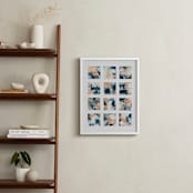 "Sunsets" - Art Print in Indigo by LeAnne Roberts - In a Room