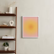 "Soft Sun" - Art Print in Sunrise by Emili Alfieri - In a Room