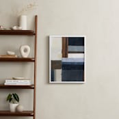 "Maverick" - Art Print in marine by Sara Hicks Malone - In a Room