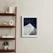 "Midnight Nature II" - Art Print in Deep Blue by Tanya Lee Design - In a Room