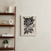 "Magnolia" - Art Print in Sand by Sherley Ferreira - In a Room