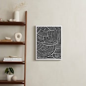 "A Long Ray Around" - Art Print in Night by raven erebus - In a Room