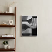 "Construct 33" - Art Print in Black & White by Ashleigh Ninos - In a Room