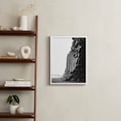 "basalt" - Art Print in steel grey by Alicia Abla - In a Room