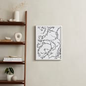 "Cloud Formations 2" - Art Print in Ink by Harrison Tenzer - In a Room