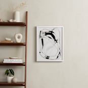 "Engage" - Art Print in Charcoal by Melanie Severin - In a Room