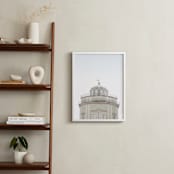 "Castle in the Sky" - Art Print in Mint by Laura Bercovich - In a Room
