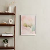 "Sweet Memories I" - Art Print in Peach by Lisa Sundin - In a Room