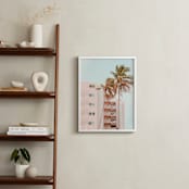 "Pastel Holidays" - Art Print in Peach Pearl by Rega - In a Room