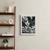 "plume" - Art Print in Charcoal by Kelly Johnston - In a Room