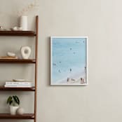 "If You Steal My Sunshine #1" - Art Print in Ocean Blue by Summer Strauch - In a Room