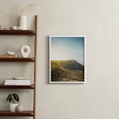"Great Rift Valley II" - Art Print in Teal and Orange by David Michuki - In a Room